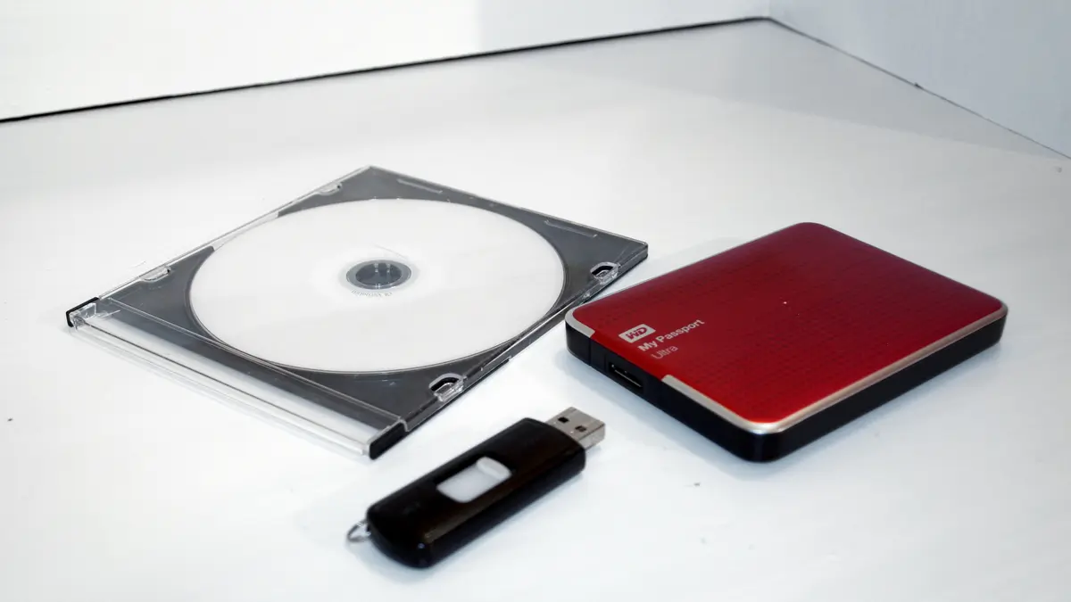 External hard drive backup