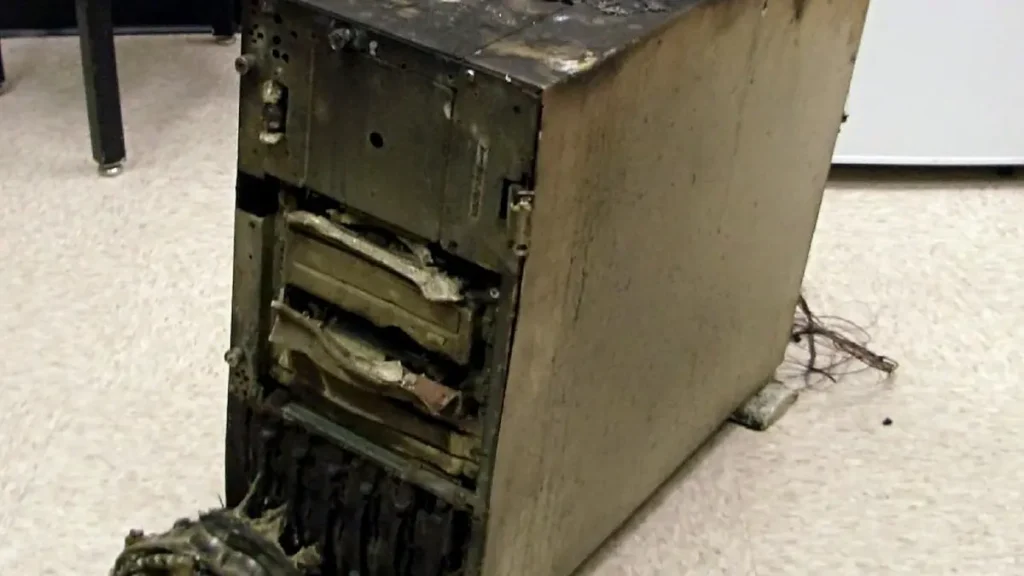 Data backup server storage