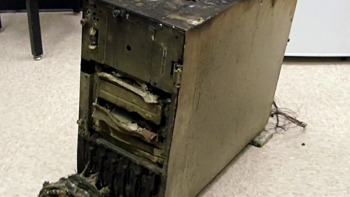 Data backup server storage