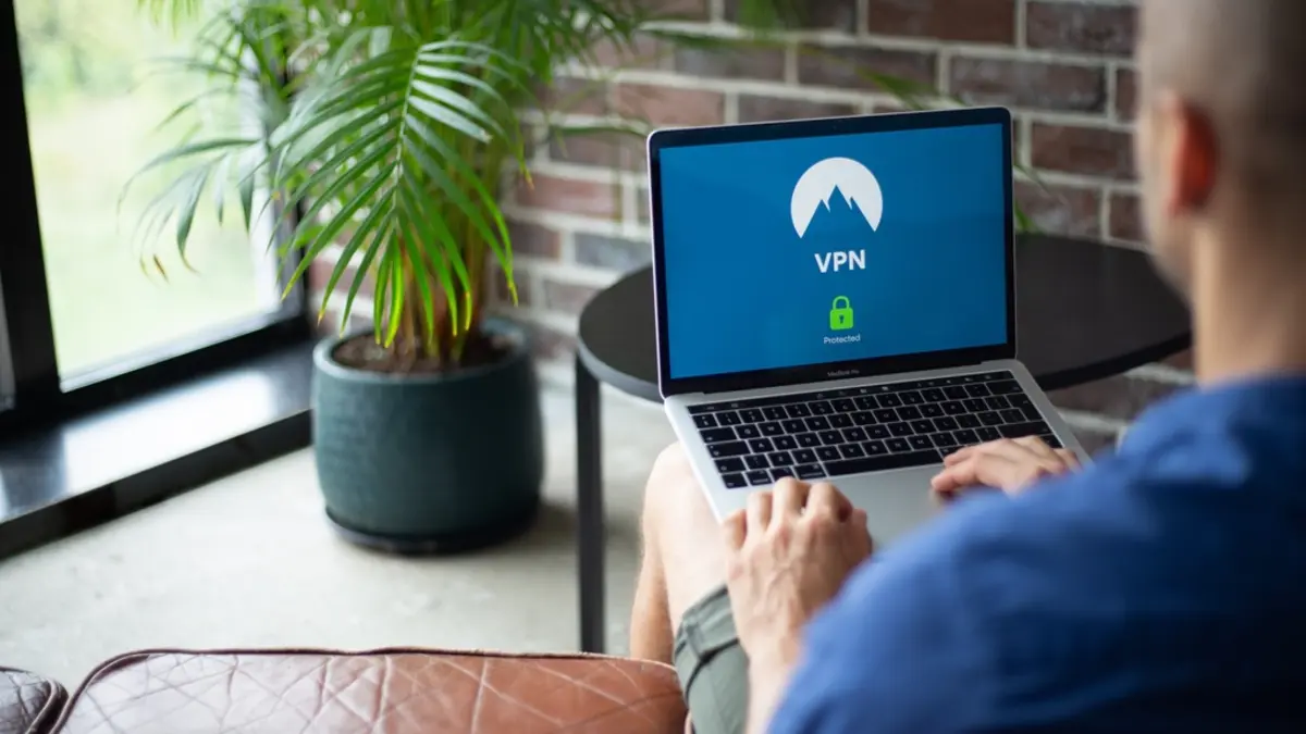 VPN network security concept